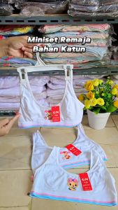 Miniset Remaja Perempuan Golden Nick Ms 361 Tali Besar | Mini Set ABG GN Bahan Katun isi 3pcs