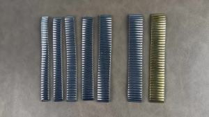 12mm 14mm 16mm 18mm 20mm 22mm Stainless Steel Metal Elastic Watch Band Strap Silver Gold Stretch Expansion Wristband Accessories