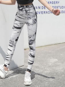 Quần Capri Tập Yoga Lưng Cao Co Giãn Cho Nữ Quần Thể Thao Chạy Bộ Ngoài Trời Quần Bó Nâng Mông Quần Bó Thể Dục