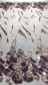 Fashion African Nigerian 2026 Beaded Embroidery Lace High-End Luxury French Sequin Net Lace Fabric For Wedding Party Dress Women