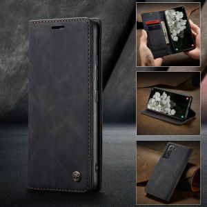 Leather Flip Case For Samsung Galaxy A56 A36 A26 A16 A06 5G 4G 2025 Phone Cover Casing Luxury Leather Card Slot Wallet Stand Holder Shockproof Bumper Soft TPU Edge