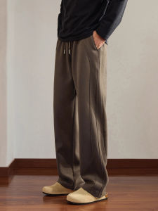 Relaxed Loose Fit Tapered Sweatpants for Men
