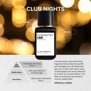 Club Nights Eau De Parfum by Symmetry Lab Parfums
