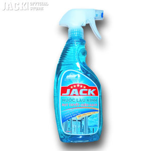 Nước Lau Kính Xịt Kính Siêu Sạch Cao Cấp Đa Công Dụng Jack 650ml