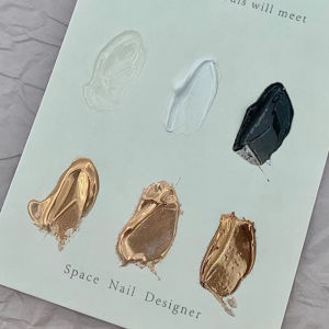 Nail Magic Mirror Effect Powder Special Wash-Free Three-Dimensional Styling Gel Non-Flowing Water Ripple Metal Effect Hook Micro Embossment Gel