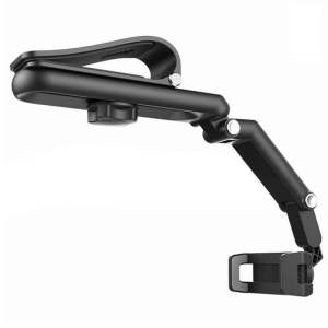 ที่วางมือถือ GPS แบบหมุนได้ 1080°องศา สำหรับติดที่บังแดดในรถยนต์