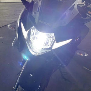 Bóng Đèn Pha LED H4 Cho Xe Máy 69000LM 6000K Hi Lo Beam COB Trắng 8 Cạnh BA20D Dùng Cho Đèn Sương Mù Xe Tay Ga 12V Phụ Kiện Xe Máy