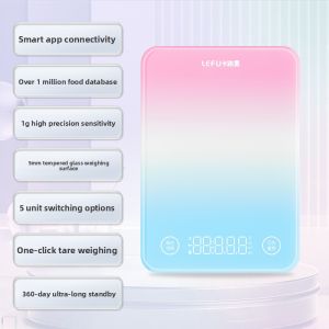 lefucloud | Calorie Counting Electronic Kitchen Scale for Weight Loss