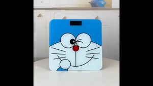 Skala Elektronik Bluetooth dengan Tampilan Malam LCD dan Sensor Cerdas - Warna Biru Gemerlap