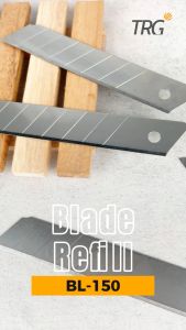TRG Cutter Blade BL-150 - Refill Pisau Cuter Besar Tajam Isi 5 Buah TRG