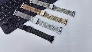 New Stainless Steel Strap For Xiaomi Mi Band 9 8 Pro Mesh Wrist Band Loop For Redmi Watch 5 4 Replacement