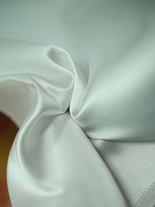 Vải Satin Mikado Màu Cam Vải Dày Dặn Dùng May Váy Qipao Thiết Kế Áo Cưới 1 Mét Bán Theo Chiều Dài