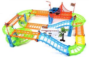 Đồ Chơi Lắp Ghép Đường Ray Và Xe Lửa Cho Bé