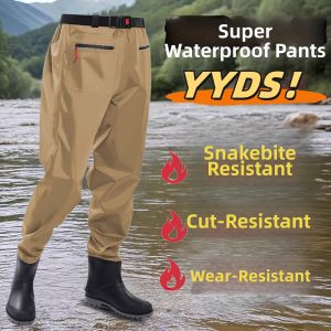 BEIANLANG | Snake and Water Resistant Wading Pants for Fishing