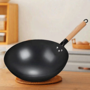 Non-Stick No-Preseasoning Rust-Resistant Coating-Free Nitriding Wok