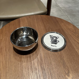 Food Grade 316 Stainless Steel Bowl with Lid Cute Animal Double Layer Insulated Soup Bowl Supplementary Food Rice Bowl for Home Use