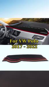 For Volkswagen VW Polo AW1 BZ1 2017-2019 2020 2021 2022 2023 2024 2025 Car Dashboard Non-Slip Cover Avoid Light Anti-UV Carpet