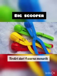 Big Scooper/Mainan Motorik Halus/Mainan Cetakan Pasir