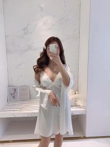 ชุดนอน Hormones 💮 💮ชุดนอนเซ็กซี่ 💮ชุดนอนผ้าซาติน ลูกไม้ 💮พร้อมส่ง ( H9072 )