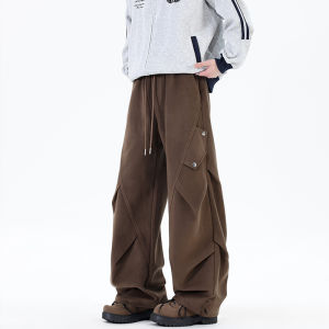 Quần Ống Đứng Thường Ngày Mùa Đông Starry Sky Heavyweight Paratrooper Rộng Rãi Phong Cách Đường Phố Quần Áo Bảo Hộ Lao Động Thời Trang