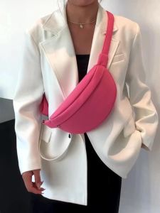 Fashion Women Waist Bag Soft Leather Fanny Pack Designer Chest Pack Belt Bag Casual shopping Shoulder Crossbody Bags Phone purse