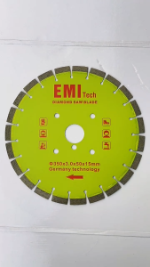 Lưỡi Cắt BÊ TÔNG EMITech Chính Hãng – Cắt Bê Tông Gạch Đá Siêu Ngọt (Bền Bỉ Chịu Nhiệt Cao)