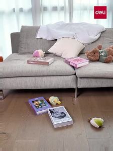 deli | Transparent Large Capacity Foldable Cloth Storage Box