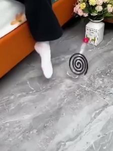 Giá Đỡ Nhang Muỗi Kiểu Bắc Âu Có Khay Đốt Nhang Muỗi Bằng Sắt Hình Xoắn Ốc Đồ Trang Trí Nhà Cửa Đĩa Sáng Tạo Mùa Hè