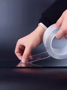 Nano Traceless Adhesive Tape - Transparent Flexible Strong Tear Resistant Suitable for Office and School Use
