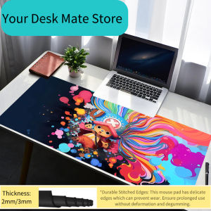 Bandai | Mouse Pad Computer Gamer PC Accessories Mousepad One Piece Tony Tony Chopper Rubber Non Slip Desk Mat Laptop Gamer Keyboard Pad