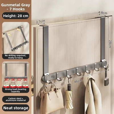 WEIMEIYUAN | Door Hanging Rack No Installation Over the Door Clothes Organizer