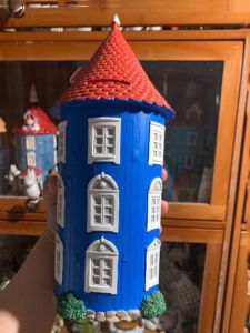 Moomin 75th Anniversary Creative Money Box House Shaped Living Room Decorations Small Fat Cartoon Resin Handmade Home Ornaments