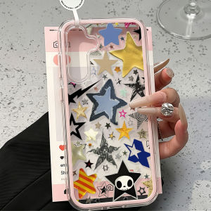 Clear 2in1 Star Case For Samsung A57 A56 A55 5G Cover A37 A36 A35 A17 A53 A54 A34 A26 A07 S26 Ultra S25 S23 S22 S24 Plus Funda