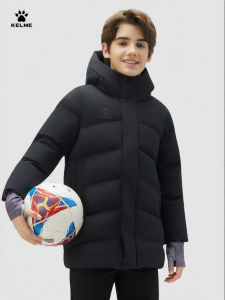 Kelme | Sports Water-resistant Hooded Warm Cotton Jacket