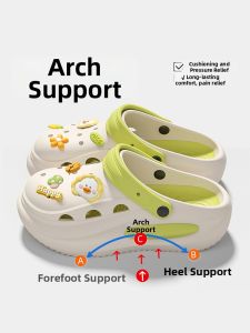BAIMUQINGCHEN | Arch Support Non-slip Deodorizing Clogs