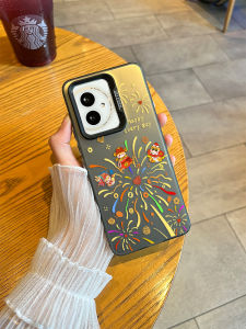 Honor 400 Phone Case New Year Colorful Fireworks Snake Year Womens Model Mens Straight Edge Anti-Fall Protection Shell Acrylic Material