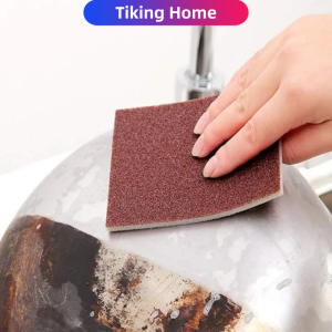 Magic Dishwash Sponge Carborundum Kitchen Sponge Eraser for Pan Pot Dish Sponges Kitchen Utensils Household Cleaning (13.5*9cm)