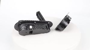 2Pcs Black Front Hood Engine Bonnet Pin Latch Lock Universal for Racing Car Safety Protection with / Without Keys