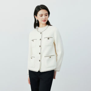 Koradior | Fragrant Style Wool and Cashmere Blend Coat