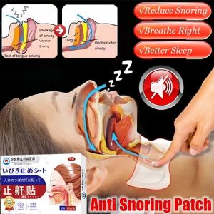 Anti snoring mouth tape Patch dengkur stop snoring Stopper Breathe  Sleep Reduce Snoring herb Japan12pc/box打呼嚕 止鼾 神器助眠