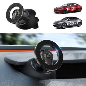 YZ For Tesla Model 3 Y Highland Juniper Strong Magnetic Phone Holder for iPhone 16 15 14 Pro Max Samsung phones Air Outlet Base