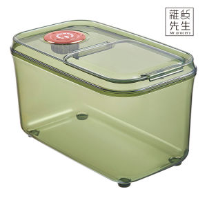 Mr. Grocery Jojos L PD Kitchen Rice Storage Container Magnetic Sealed Plastic Storage Jar for Home Use Large Capacity over 5L