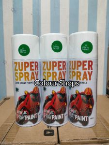 Cat Semprot Pilok Zuper Spray Paint Pilox 400cc Black Doff Dop Glossy Metalik Metalic Mengkilap White Silver Red Merah Blue Biru Hitam Putih kuning Clear Pernis 40 39 36 4 6 1139 23 41 9 21 540 400 cc