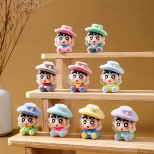 Crayon Shin-chan Anime Để Bàn Trang Trí Dễ Thương Hợp Thời Trang DIY Phụ Kiện Búp Bê Ngộ Nghĩnh Cá Tính Sáng Tạo Đồ Chơi Dành Cho Người Thu Thập