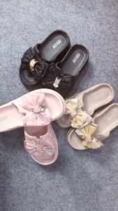 Sandal Wanita Bentuk Pita Kekinian Empuk Nyaman Stylish Viral Ringan Korean Style Hak Tinggi Premium
