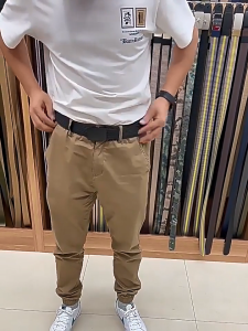 MENSPE Fashion Mens Belts Durable Nylon Belt Trendy Utility Waist Belts 120cm Adjustable Length Scratch Resistant Belts for Men Vintage Jeans Belt for Men