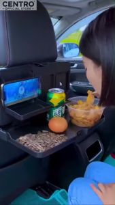 Meja Lipat Belakang Kursi Jok Mobil Tempat Makan Penyimpanan Barang Serbaguna | Stand meja lipat portable mobil multifungsi Car Multifunction Foldable Table Organizer Mobil - Jia Chuang Qi