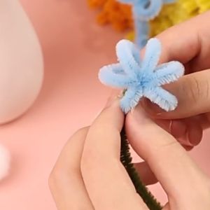 Ivorybaby 100pcs Kawat Bulu Mercy/Pipe Cleaner Twist Stick 30cm Craft Artwork