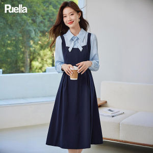 puella | Teaching Interview Autumn Style Frock Dress
