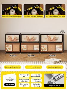 MEISD | Tủ Lưu Trữ Kim Loại Phong Cách Retro Không Khói